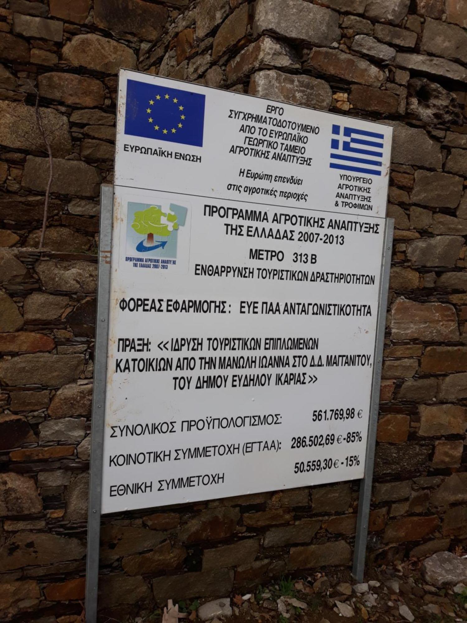 Ικαριων Γη Villa Manganítis Exterior foto